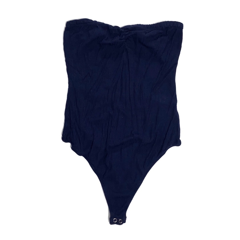 Ribbed Tube Thong Bodysuit